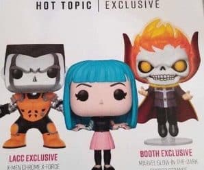 First look at LA Comic Con Funko Pop Hot Topic exclusives!