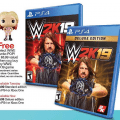Target is offering a FREE select WWE Funko Pop! when you buy any WWE 2K19 game!