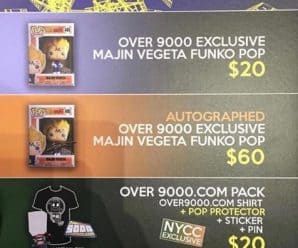 Price list for the Over9000 booth!