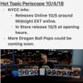 Hot Topic Periscope 10/4/2019 NYCC