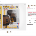 Funko Pop Lebron Foot Locker Exclusive will be available at 10 EST on FootLocker.com
