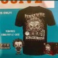 Fye Funko Pop Pennywise Black in white with t -shirt coming soon