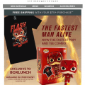 Funko Pop! DC Comics The Flash Vinyl Figure & T-Shirt – BoxLunch Exclusive – Live