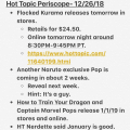 Here’s the recap on yesterday’s Hot Topic Periscope!