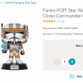 Funko POP! Star Wars: The Clone Wars – Clone Commander Cody – Restock