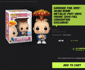 Funko Pop NYCC Exclusive Metallic Adam Bomb is available at Popcultcha! No restriction, so it will ship to US & Canada.