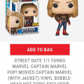 [Placeholder Link] Funko Pop Marvel Captain Marvel with Jacket Hot Topic Exclusive – Release Date 1/1/19