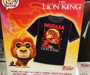 First Look at Flocked Mufasa Funko Pop and Tee Target Exclusive
