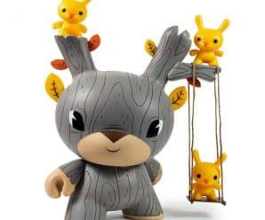 NEW Limited Edition Autumn Stag 20″ Dunny by Gary Ham PRE-ORDER Starts Now at Kidrobot.com