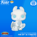 Funko Shop Exclusive Item: Glitter Light Fury Pop!