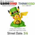 Both @gamestop & @thinkgeek will have the One Lucky Day Pikachu Funko Figure in stores today!