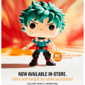 Box Lunch Exclusive Funko Pop Earth Day Eve and Hot Topic Exclusive Deku will both go live tonight
