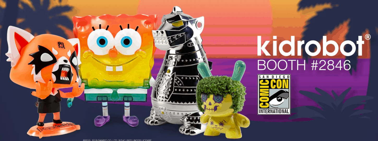 Kidrobot x SDCC 2019: San Diego Comic Con Exclusives Pre-Order Begins Today on Kidrobot.com