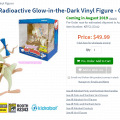 Pinky and the Brain Radioactive Glow-in-the-Dark Vinyl Figure – Convention Exclusive – Live