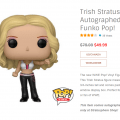 WWE Trish Stratus Autographed Funko Pop! – Available on TrishStratus.com