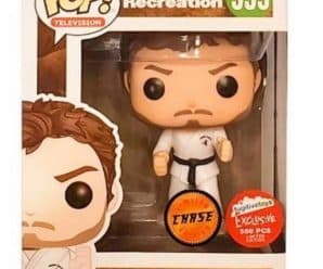 The Fugitive Toys exclusive Funko Pop Andy Dwyer (500 pieces) also has a chase variant!