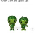 [Placeholder Link] Funko POP! Ad Icons: Metallic Green Giant and Sprout 2pk (SDCC Exclusive) Releases 7/21