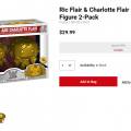 Ric Flair & Charlotte Flair Gold Funko POP! Vinyl Figure 2-Pack – Live