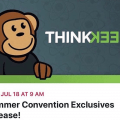 ThinkGeek stores will be releasing their SDCC shared exclusives on 7/18! This is very likely the same for GameStop.