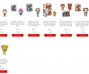 SDCC 2019 Exclusives up on GeminiCollectibles.net