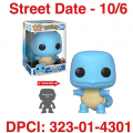 Funko Pop 10” Squirtle is set to release on October 6th at Target! In stores and online.