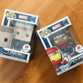 ‪Walgreens exclusive Funko Pops Bombastic Bag-Man and Octo-Spidey are hitting stores!‬