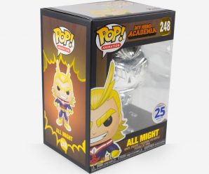 First Look at Silver Chrome Funko Pop All Might