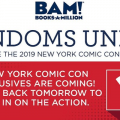 Books A Million will release their 2 NYCC Funko shared exclusives tomorrow!