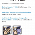 First look at the actual Funko Pop!, Designer Con Exclusive Metallic Purple Mark Hamill. Limited to 1000 pieces