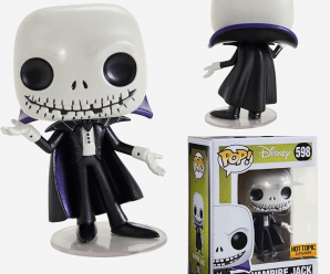 Closer look at Hot Topic exclusive Funko Pop Metallic Vampire Jack! Releases today in stores and online tonight around 8:20PM PT