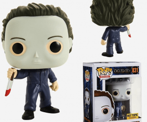 Closer look at Hot Topic exclusive Funko Pop Michael Myers! In stores today and online tonight around 8:20PM PT