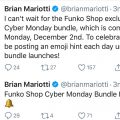 Funko Shop exclusive Cyber Monday Bundle releases on 12/2! First hint is 🔔