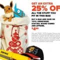 Starting this Sunday, GameStop’s having another fill the bag to get 25% off! Ends 11/27