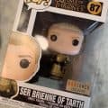 Closer look at BoxLunch exclusive Funko Pop Ser Brienne of Tarth! Coming soon.