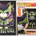Closer look at GameStop exclusive Metallic Perfect Cell Funko Pop and Tee! Hitting stores now.
