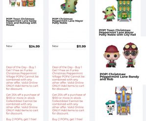 GameStop Deal of the Day! Peppermint Lane Pops and Towns are Buy 1, Get 1 Free online!