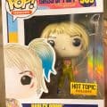 First look at Hot Topic exclusive Funko Pop Harley Quinn (boobytrap battle) and Roman Sionis Chase! Releases 1/1