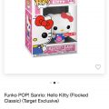 Funko POP! Sanrio: Hello Kitty (Flocked Classic) (Target Exclusive) – Live