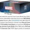 Coming Soon: Free Comic Book Day Marvel Funko Mystery Box! Releases May 2nd. Retails for $35.