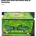Available Now: GameStop exclusive Rick and Morty Funko Collector Box!‬