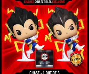 First look Chalice Collectibles exclusive Vegeta (Galick Gun) Funko Pop with chase! Coming soon.