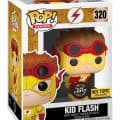 First look at Hot Topic exclusive Funko Pop GITD Kid Flash chase! Coming soon.