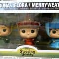 Closer look at ECCC/Amazon exclusive Funko Pop Disney Sleeping Beauty Fauna, Flora, and Merryweather 3-pack! Releasing in March.