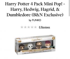 Available Now: Barnes and Noble exclusive Harry Potter Pocket Funko POP 4-pack! Use code PRESDAY for 15% off