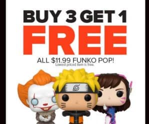 GameStop’s Buy 3 Get 1 Free Funko Pop sale is back!