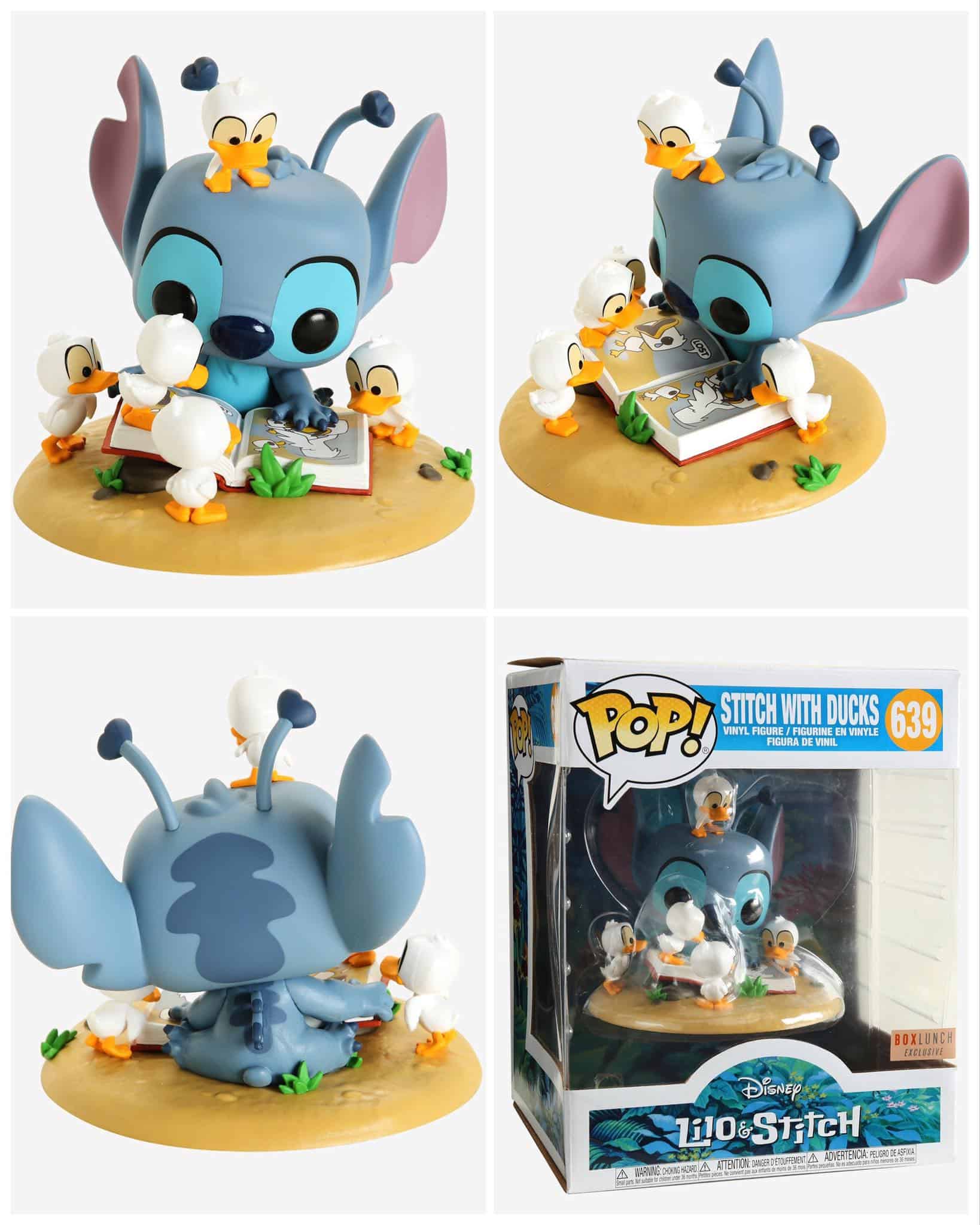 Funko Pop! Disney Lilo & Stitch Stitch with Ducks Vinyl Figure - BoxLunch  Exclusive