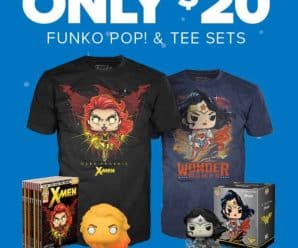 Sale! GameStop exclusive Funko Pop and Tee bundles are $20 in stores and online! You can do in store pickup orders online.