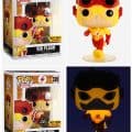 Out of box look at Hot Topic exclusive Funko Pop Kid Flash with glow in the dark chase! Releasing today in stores and online.