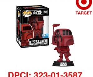 DPCI for the WonderCon/Target exclusive Funko Pop Burgundy Boba Fett! Releasing in April. According to their system, this will retail for $29.99