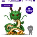 Preorder Now: Funimation exclusive Metallic 10” Shenron Funko Pop!